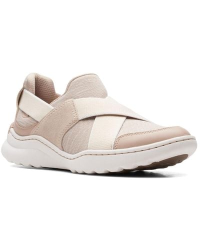 Clarks Collection Teagan Go Sneakers - Natural