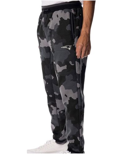 The Wild Collective And New England Patriots Camo jogger Pants - Black