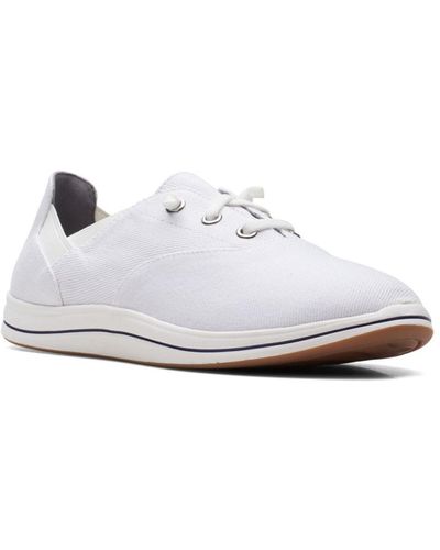 Clarks Cloudstepper Breeze Ave Sneakers - White