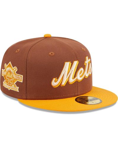 KTZ New York Mets Tiramisu 59fifty Fitted Hat - Orange