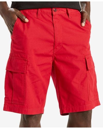 Levi's Carrier Cargo Shorts - Red
