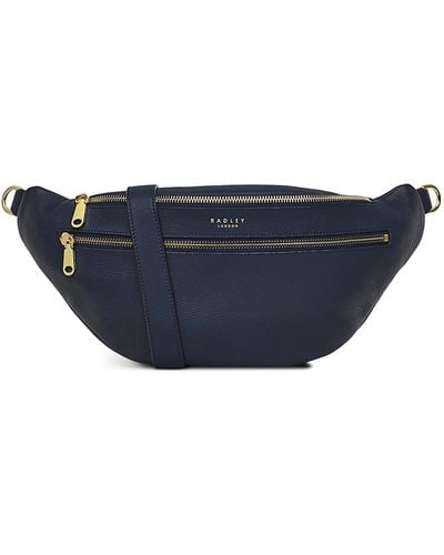 Radley Derwent Drive Medium Zip Top Sling Bag - Blue