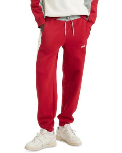 Levi's Varsity Relaxed-fit Logo sweatpants - Red