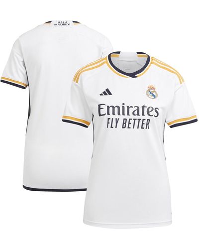 adidas Real Madrid 2023/24 Home Replica Jersey - White