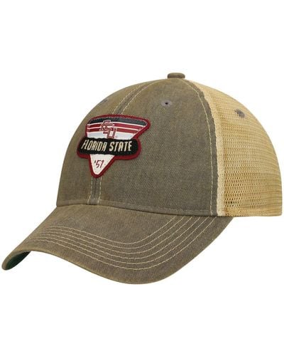 Legacy Athletic Florida State Seminoles Legacy Point Old Favorite Trucker Snapback Hat - Gray