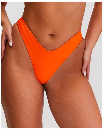 Sunkissed Le Sporty Bikini Bottom - Orange