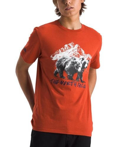 The North Face Short-sleeve Bear Tee - Red