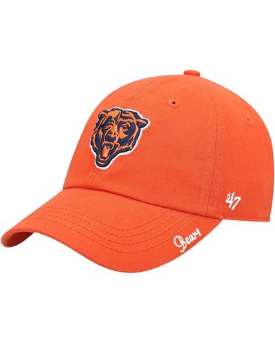 '47 Chicago Bears Miata Clean Up Secondary Adjustable Hat - Orange