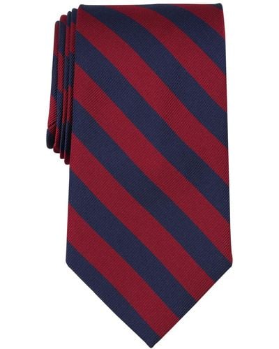 Brooks Brothers B By Classic Double-stripe Tie - Red