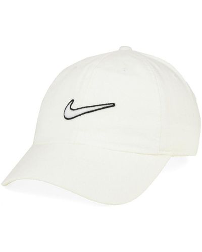 Nike Heritage Essential Swoosh Cap - White
