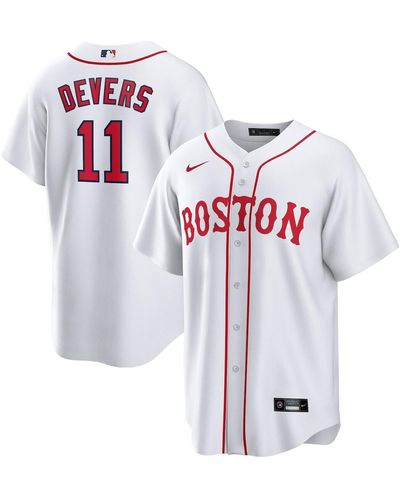 Nike Rafael Devers Boston Red Sox 2021 Patriots' Day Official Replica Player Jersey - White