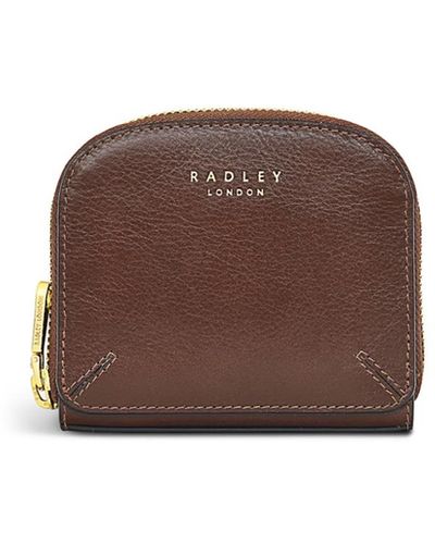 Radley Dukes Place Medium Leather Zip Around Wallet - Brown