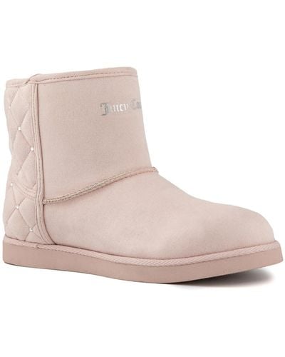 Juicy Couture Kayte Winter Booties - Natural