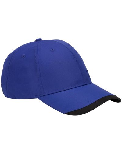 Perry Ellis Ripstop Low Profile Baseball Golf Cap - Blue