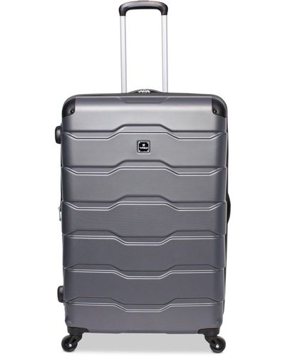 Revo Tag Matrix 2 28" Hardside Expandable Spinner Suitcase - Gray