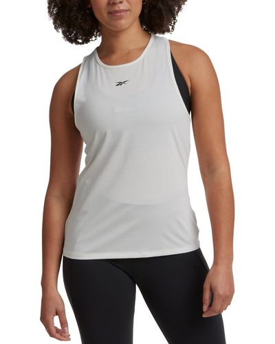 Reebok Active Chill Athletic Tank Top - White