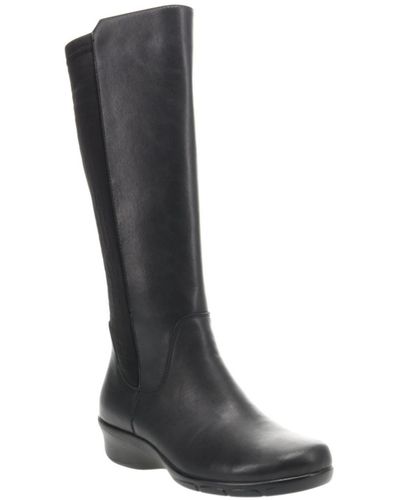 Propet West Regular Calf Tall Boots - Black