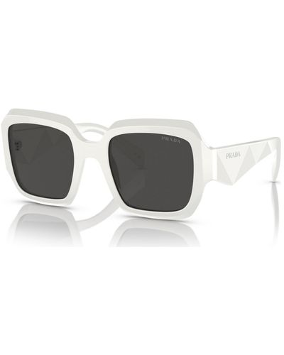 Prada Low Bridge Fit Sunglasses, Pr 28zsf - Black