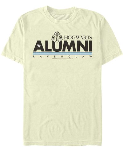 Fifth Sun Alumni Ravenclaw Short Sleeve Crew T-shirt - Natural