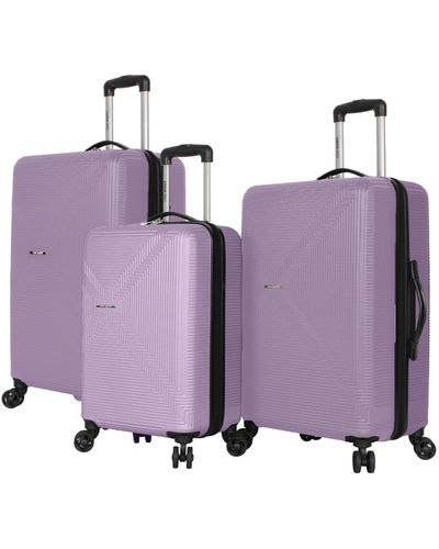 Steve Madden Vixen 3 Piece luggage - Purple