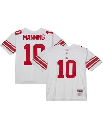 Mitchell & Ness Eli Manning New York Giants Legacy Replica Jersey - White