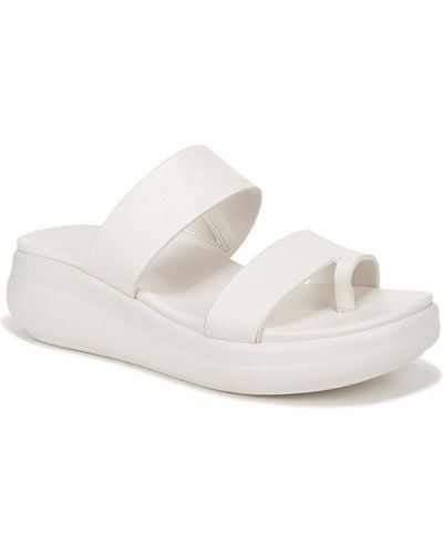 Naturalizer Drift 2 Slide Sandals - White