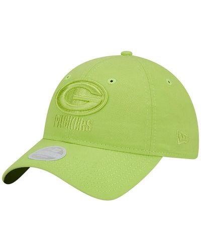 KTZ Bay Packers Color Pack Brights 9twenty Adjustable Hat - Green