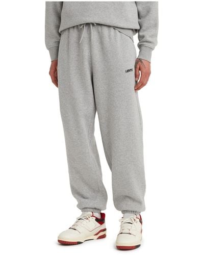 Levi's Relaxed Fit Active Fleece Sweatpants - Gray