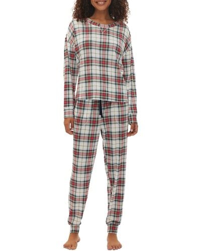 Gap 2-pc. Long-sleeve Jogger Pajamas Set - Multicolor