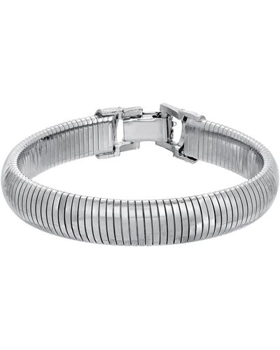 2028 Tone Copra Stretch Clasp Bracelet - Metallic