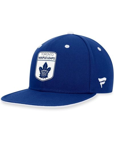 Fanatics Toronto Maple Leafs 2023 Nhl Draft Snapback Hat - Blue