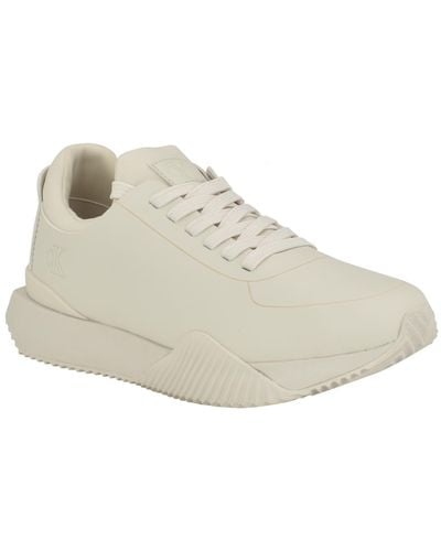 Calvin Klein Jizeno Lace-up Casual Sneakers - White