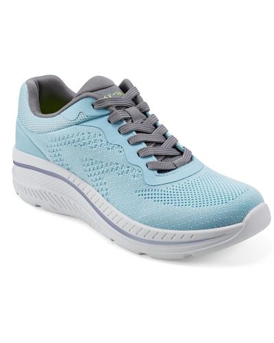 Easy Spirit Pippa Lace-up Round Toe Casual Sneakers - Blue