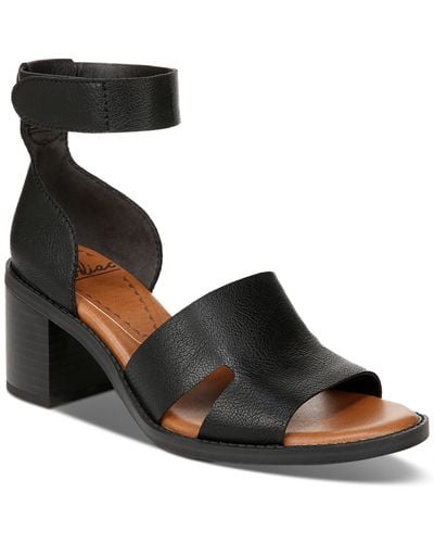 Zodiac Ida Block-heel Dress Sandals - Black