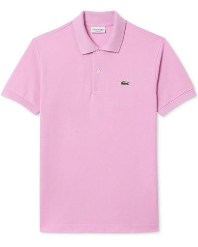 Lacoste Classic Fit L.12.12 Short Sleeve Polo - Pink