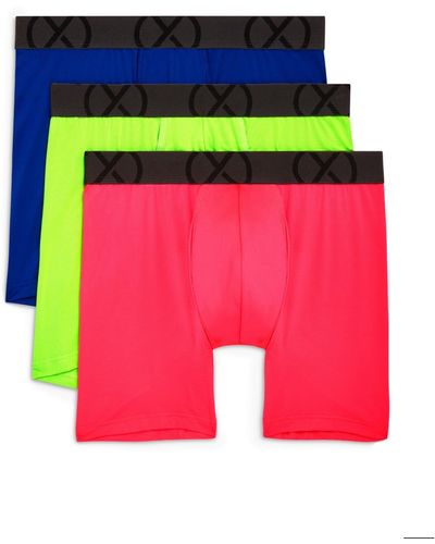 2xist 2(x)ist Mesh Performance Ready 6" Boxer Brief - Multicolor