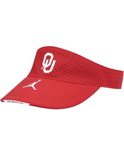 Nike Oklahoma Sooners 2021 Sideline Performance Visor - Red