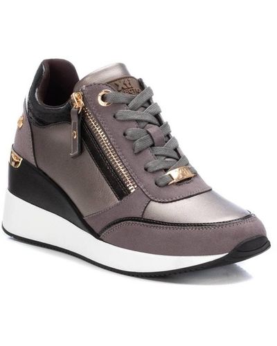 Xti Wedge Sneakers By - Gray