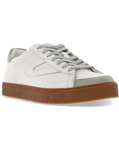 Tretorn Kick Serve Low Court Casual Sneakers From Finish Line - White