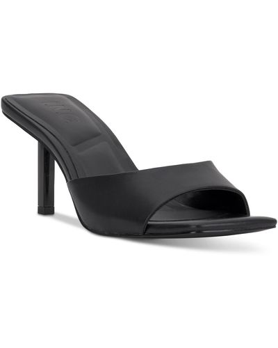 INC International Concepts Dalea Slide Dress Sandals - Black
