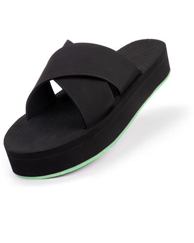 indosole Cross Platform Sandal - Black