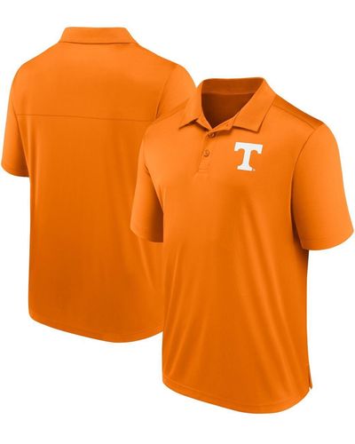 Fanatics Tennessee Volunteers Left Side Block Polo Shirt - Orange