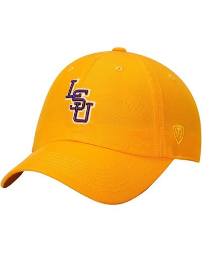 Top Of The World Lsu Tigers Staple Adjustable Hat - Yellow