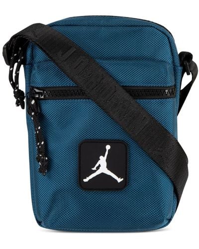 Nike Rise Crossbody Logo Bag - Blue
