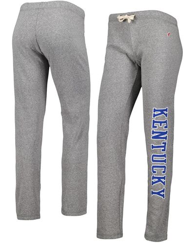 League Collegiate Wear Kentucky Wildcats Victory Springs Tri-blend jogger Pants - Gray