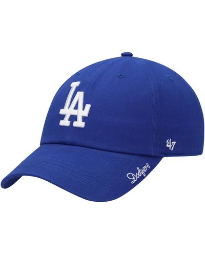 '47 '47 Los Angeles Dodgers Team Miata Clean Up Adjustable Hat - Blue