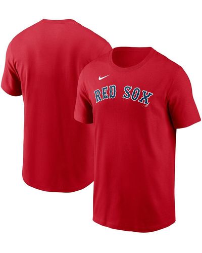 Nike Philadelphia Phillies Fuse Wordmark T-shirt - Red