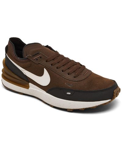 Nike Waffle One Se Casual Sneakers From Finish Line - Brown