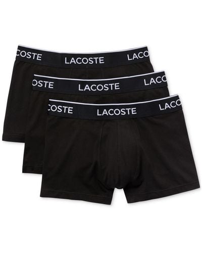 Lacoste Boxer Briefs 3-pack Motion Classic - Black