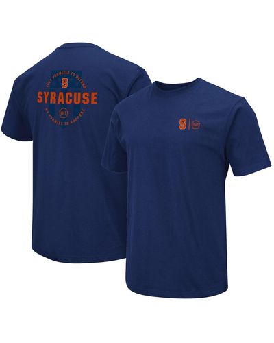Colosseum Athletics Syracuse Orange Oht Military-inspired Appreciation T-shirt - Blue